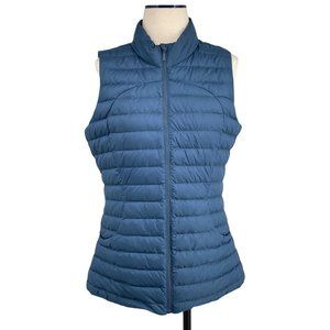 lululemon athletica Blue Puffer Vest